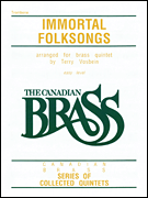 IMMORTAL FOLKSONGS BRS 5TET-TROMBON cover